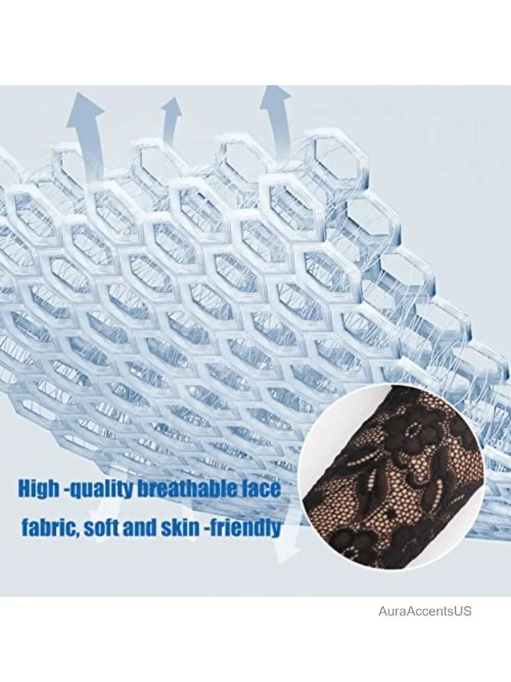 Elegant Lace Arm Sleeves Elbow Length Fingerless Gloves UV Protection Women